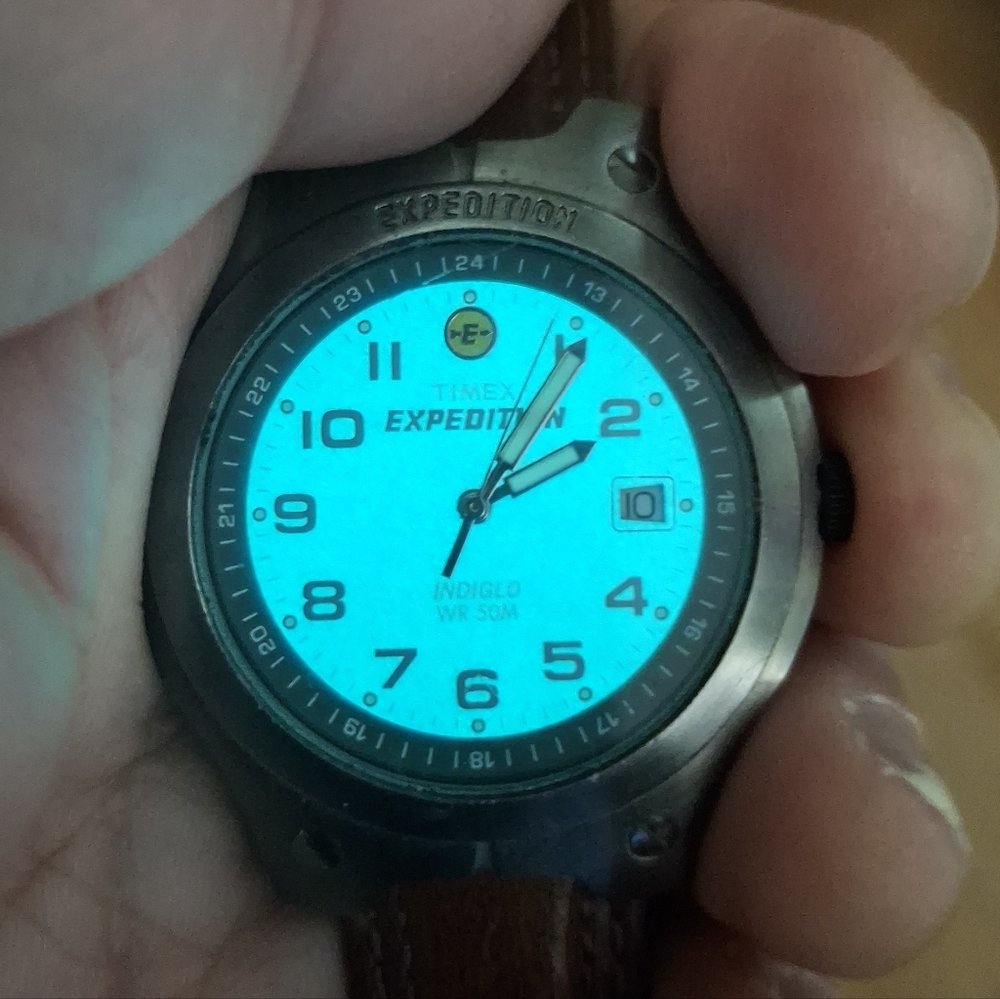 Timex Expedition Indiglo WR50M